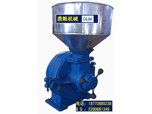 30型磨片式粉碎機(jī)、磨粉機(jī)磨粉機(jī)，磨片式，產(chǎn)量達(dá)1000公斤時(shí),粗細(xì)可調(diào)